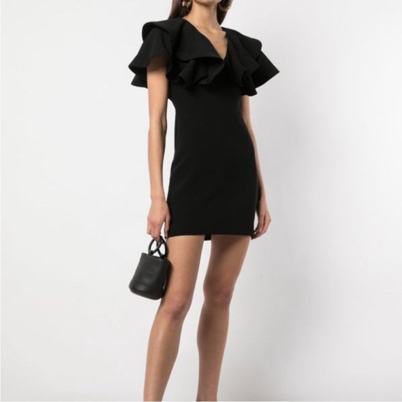 Cinq a Sept Black Ambrose Dress Sz. 4 NWT - Picture 1 of 14